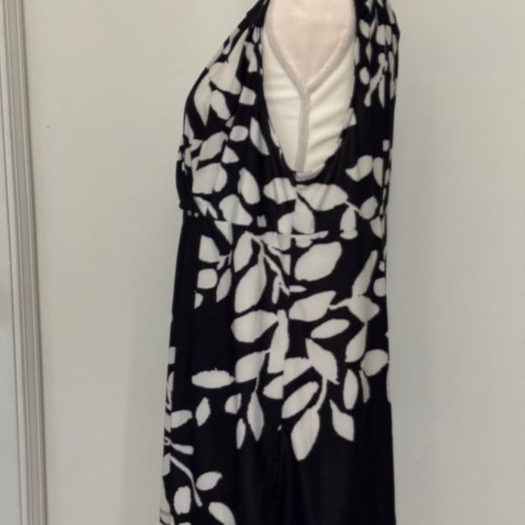 NWT Focus 2000 Black and White Patterned Sleeveless Top, size XL - Picture 4 of 7